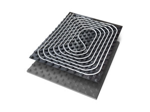 Напольная лучистая панель