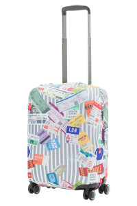 EBH688-S Чехол для чемодана малый EBH688 S Traveler Stripes Eberhart