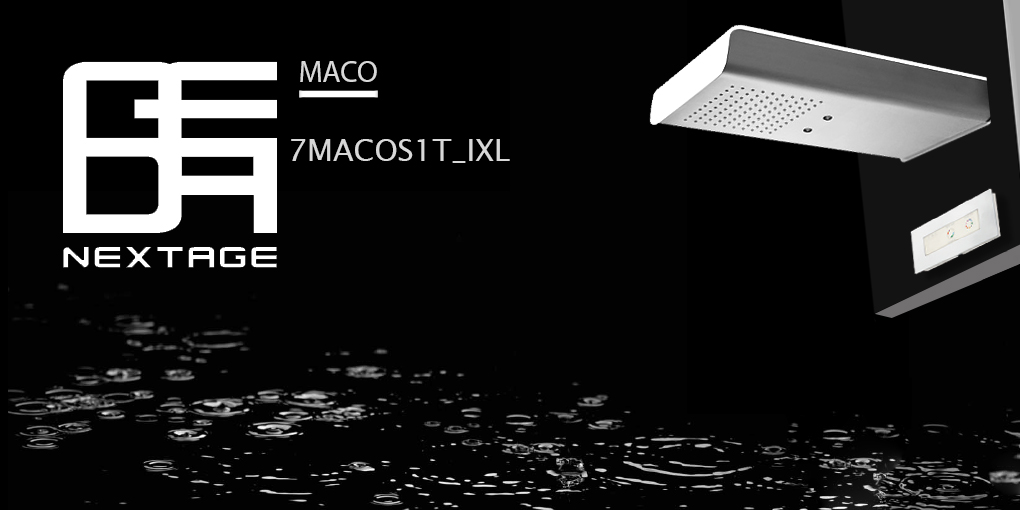 Тропический душ 7MACOS1T Geda Nextage Macò с хромотерапией и управлением - Вид №1