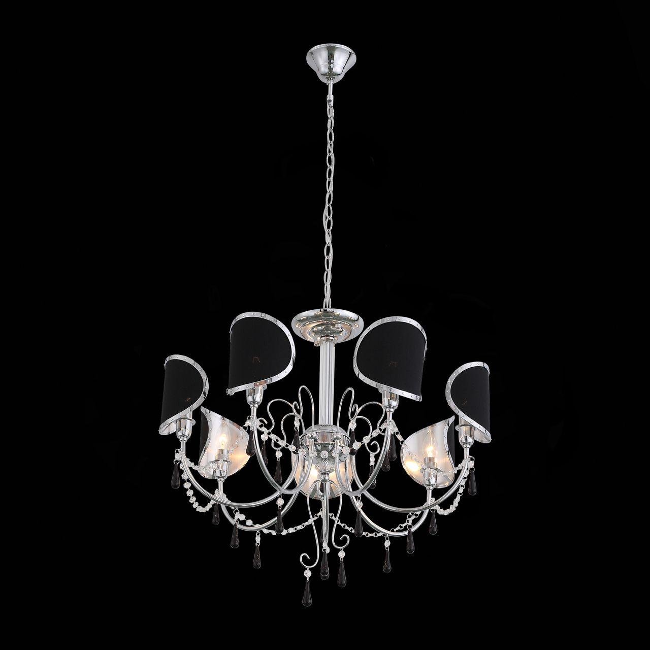 Подвесная люстра ST Luce Faccialuna SL173.103.07 ST LUCE ДИЗАЙНЕРСКИЕ, FACCIALUNA 138048 Черный  - Вид №3