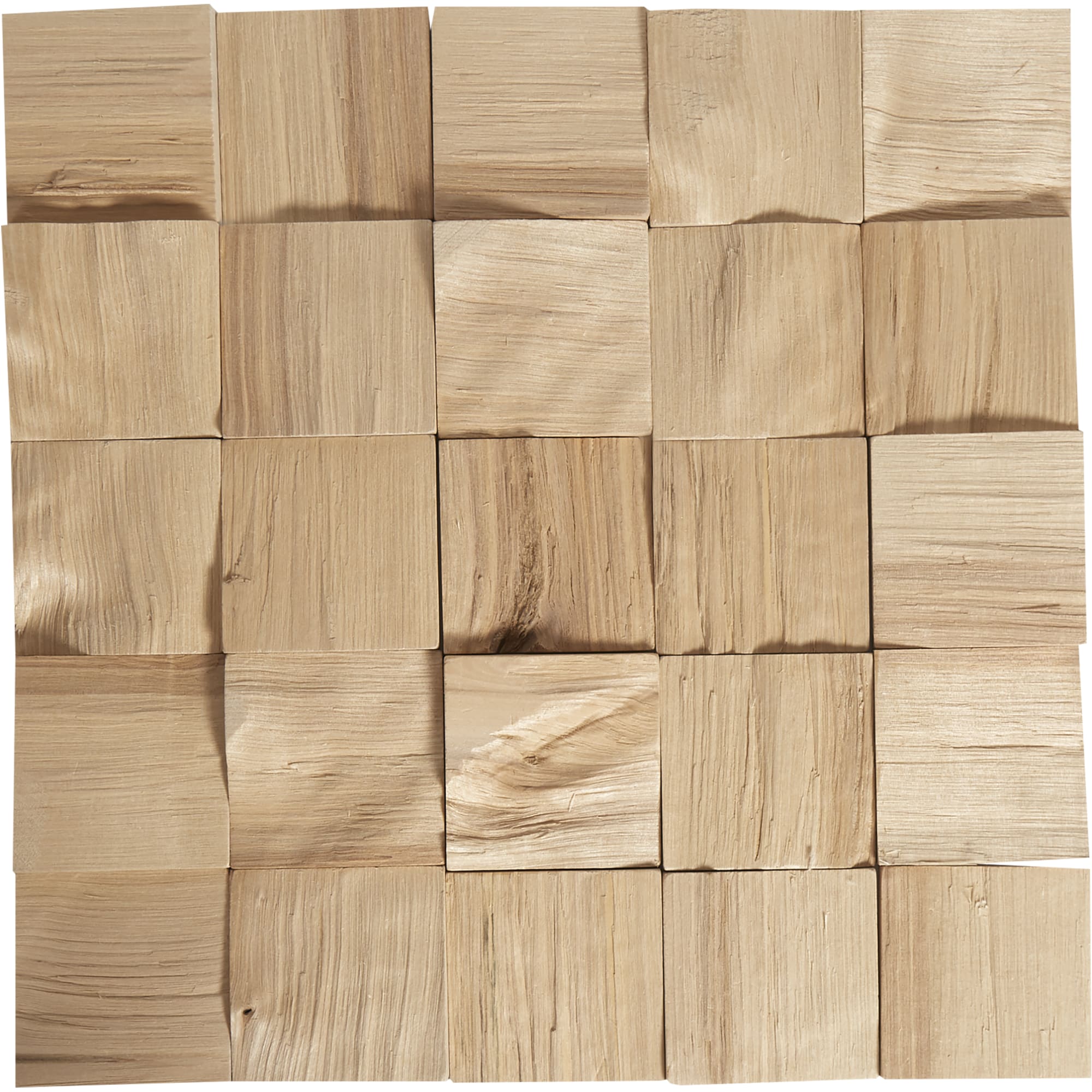 ARABESKO 3D-мозаика из березы колотая, 150 элементов для создания уникального интерьера 82305415 STLM-0024300