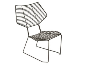 Металлический сани сад стул