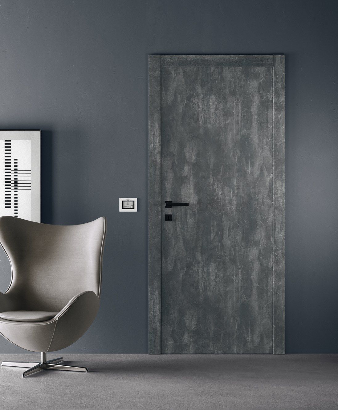 Ламинированная дверь с эффектом затирки GIDEA No-Limits ARCH-00091245 - Вид №1