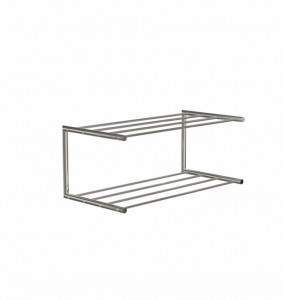 FROST Обувная полка 1, 60см » полированная. Нержавеющая сталь Полированный O1929