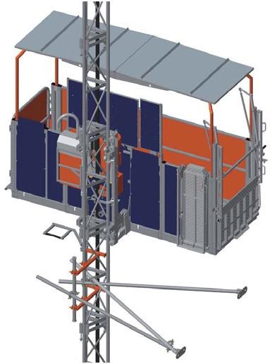 ALIMAK Строительный подъемник sun-id-1355520 - Вид №1