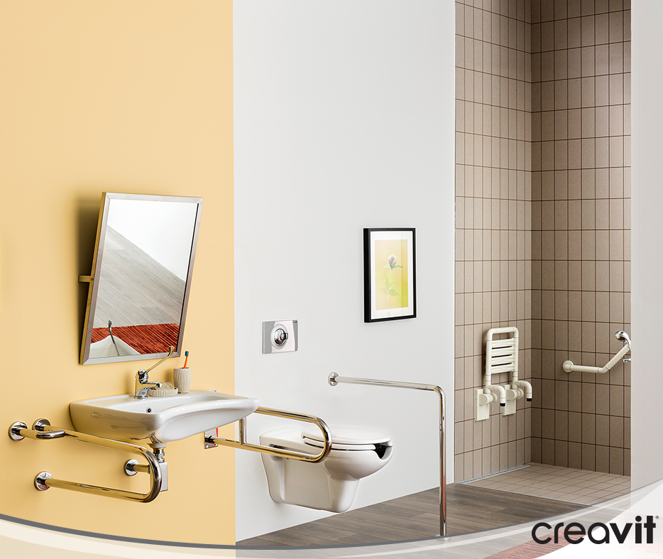 BD320-00CB00E-0000 Унитаз подвесной с биде для инвалидов Creavit  - Вид №5