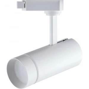 Светильник трековый светодиодный угол освещения 80° на шинопровод 23 см белый 4000K AL106 32446 FERON  00-3955572 Белый
