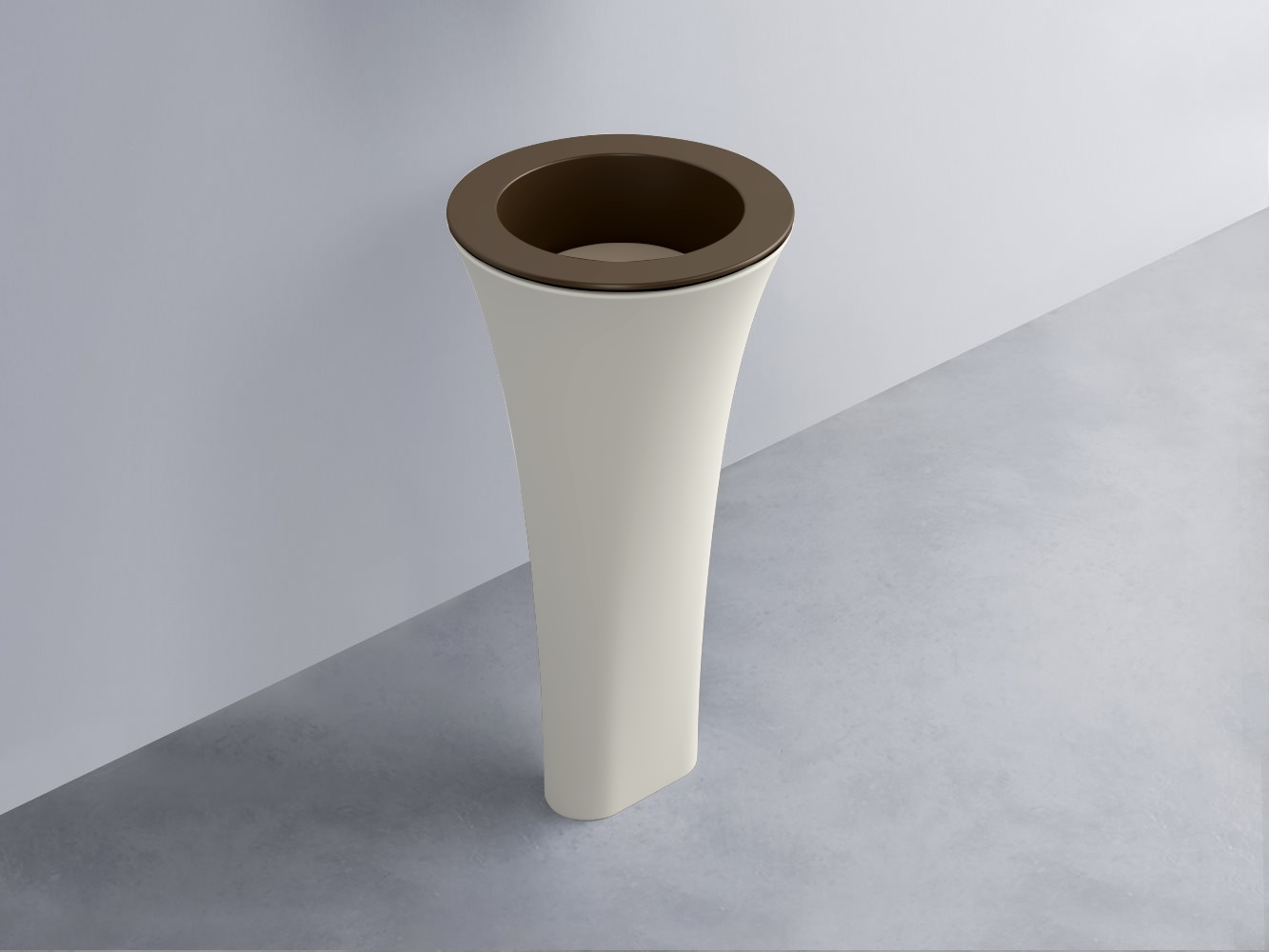 AMLA45-CA+AMPILT-AN+AMCOLT-TL Раковина Amedeo Tondo отдельностоящая cielo Enjoy + Amedeo Ceramica Cielo