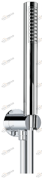 Fir Italia Настенный латунный ручной душ с подставкой Cora 35 4304817