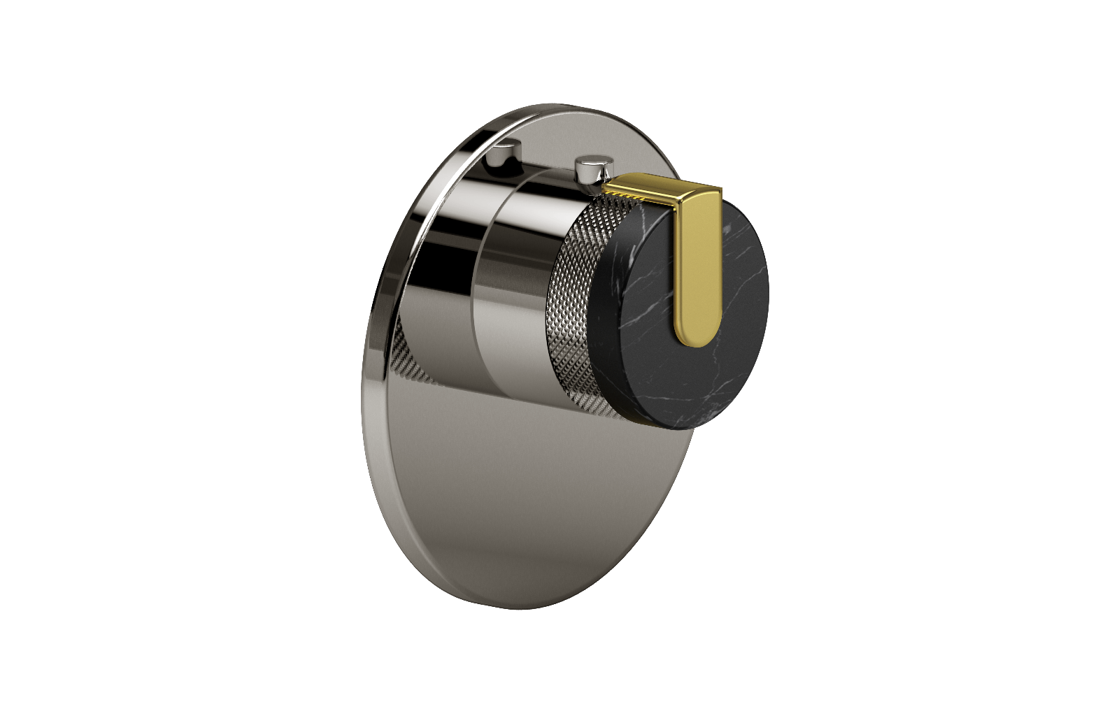 E-8027-R2MBE-L1AU-PC-T Термостатический переключатель 3/4-Внешняя часть GRAFF MOD+