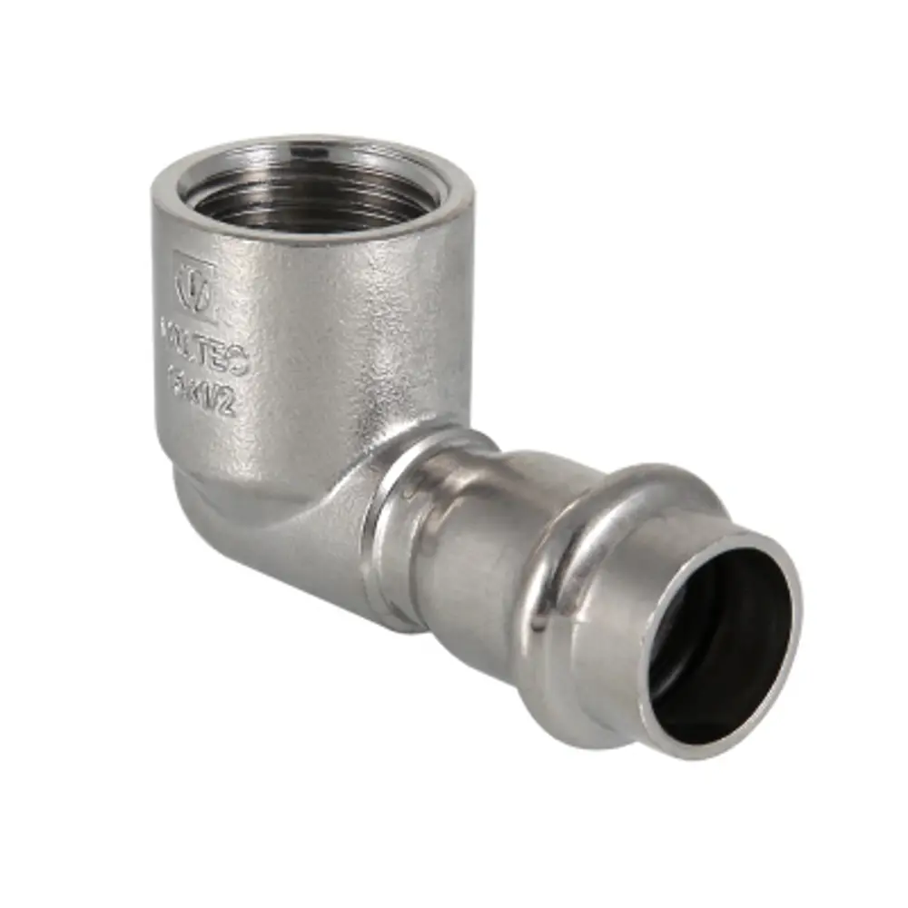 Соединитель Valtec с накидной гайкой 18x1/2" мм нержавеющая сталь 88287841 STLM-2072642 
