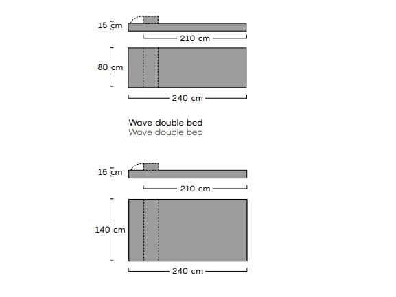 Ткань сад кровать MY YOUR Wave ARCH-00096001 - Вид №6