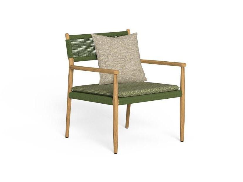 Садовое кресло из тикового дерева с подлокотниками Talenti водолазка ARCH-00074615 - Вид №3