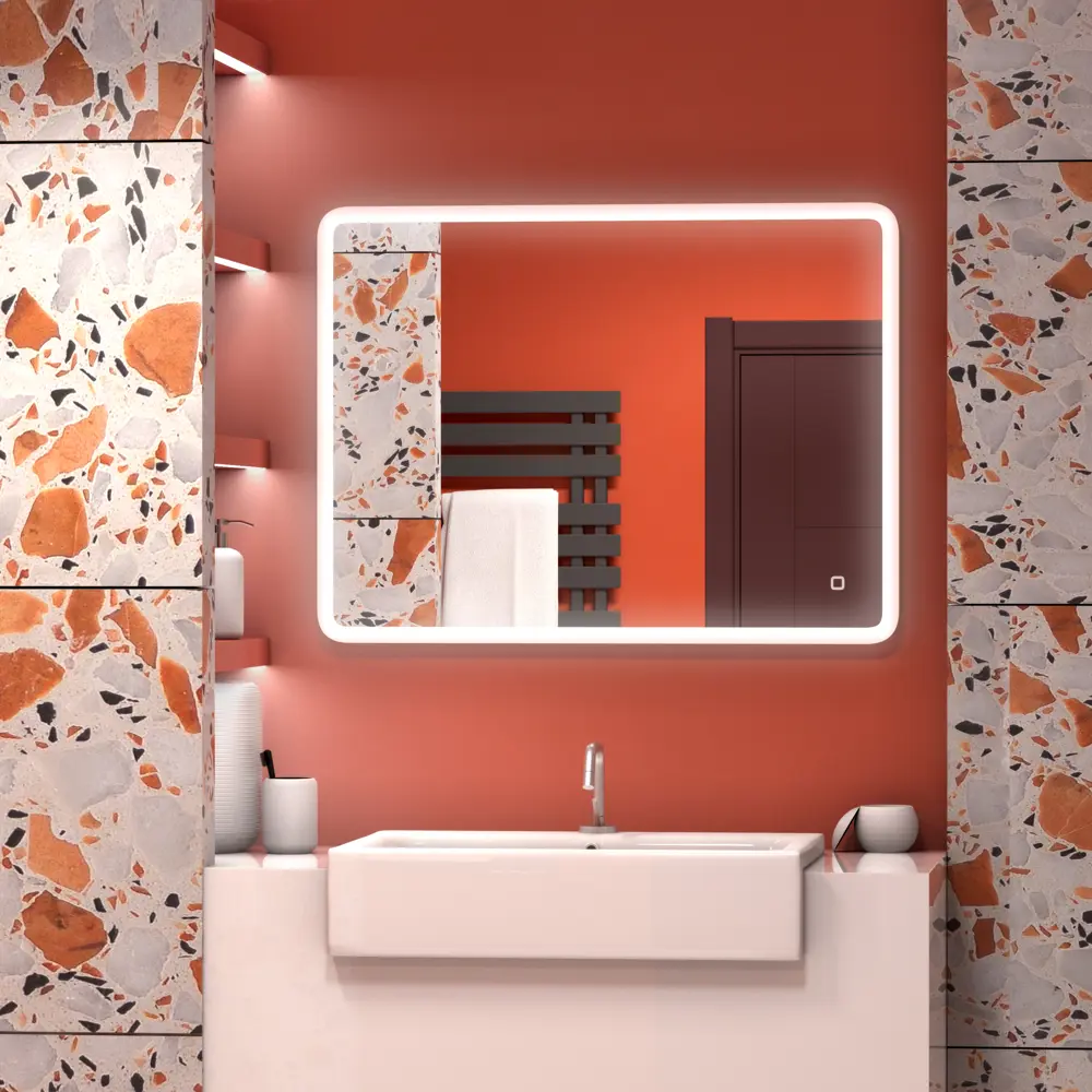 Зеркало Santreyd Grace с LED-подсветкой 60×80 см для ванной 82552456 STLM-0029705 - Вид №5