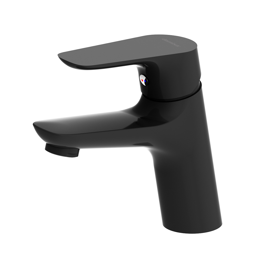 770210300 смеситель для умывальника черный Damixa Origin Bit  - Вид №2
