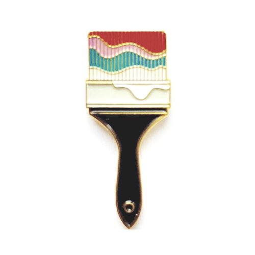 1097274 Значок эмалированный №44 Большая красная кисть Santreyd 