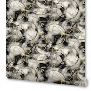 Обои флизелиновые New Age Luna черные 1.06 м NA8887-25