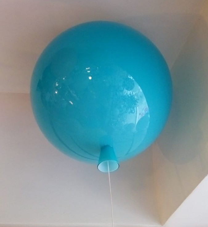 Brokis MEMORY CEILING D250 CGC 601 потолочный светильник воздушный шар бирюзовый 104354 - Вид №1