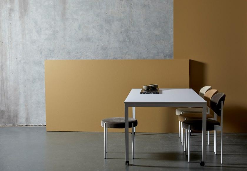 Verpan Раздвижной прямоугольный стол на колесиках Panton sun-id-1409826 - Вид №1