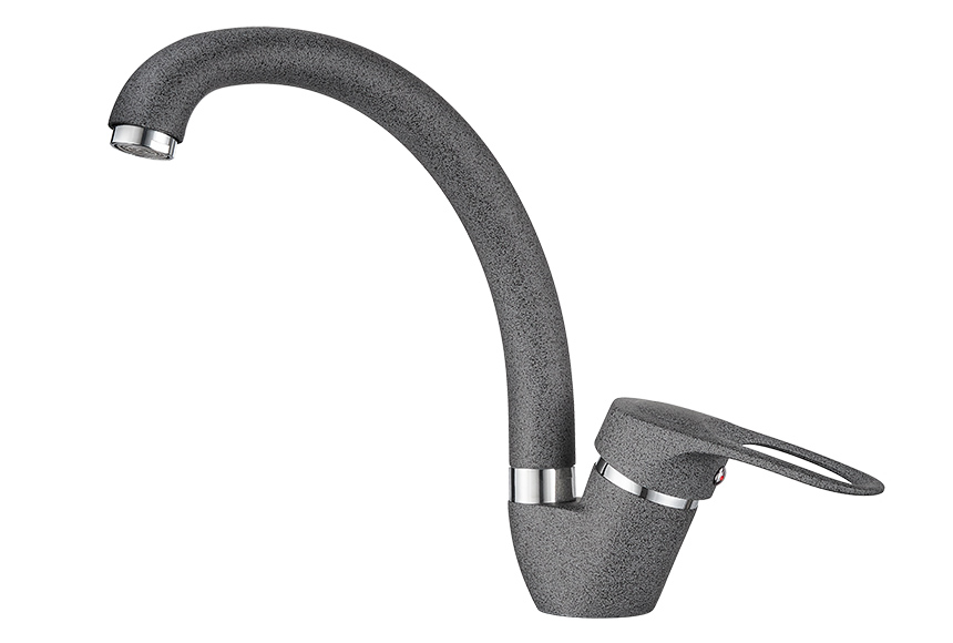 ST-03, ГРАФИТ, СМЕСИТЕЛЬ КУХОННЫЙ GRANULA Standart 03-ST-ST134 - Вид №1