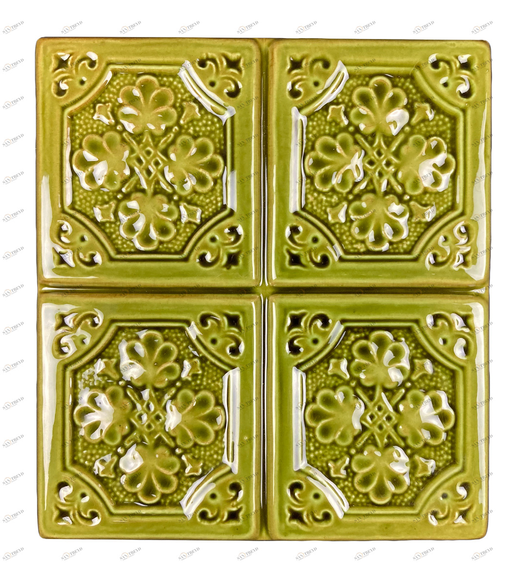 Плитка поливная без росписи PROVANSFAIENCE sun-id-994615