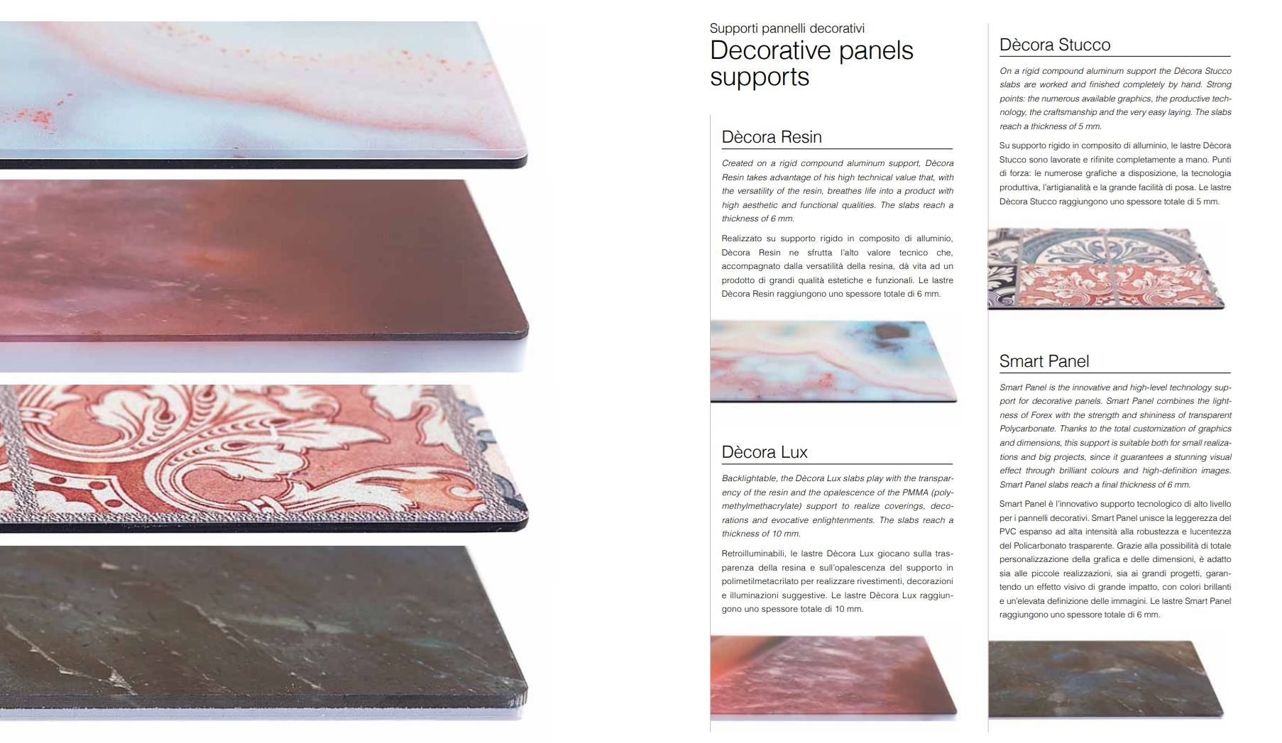 Декоративная панель из алюминия, стекла или ПММА Tecnografica New Surfaces ARCH-00053865 - Вид №3