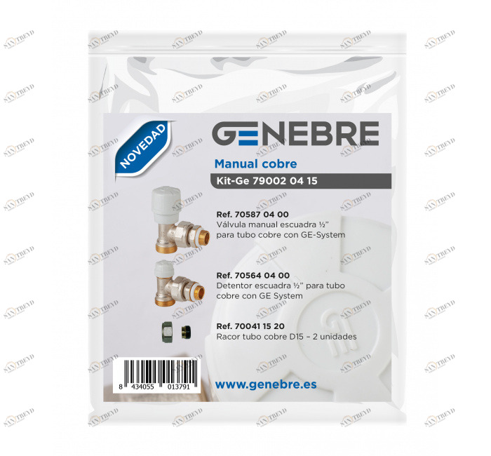 GENEBRE 79002 04 15 КОМПЛЕКТ РУКОВОДСТВО 