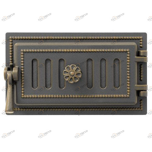 Дверка поддувальная Везувий 236 (бронза) 4352