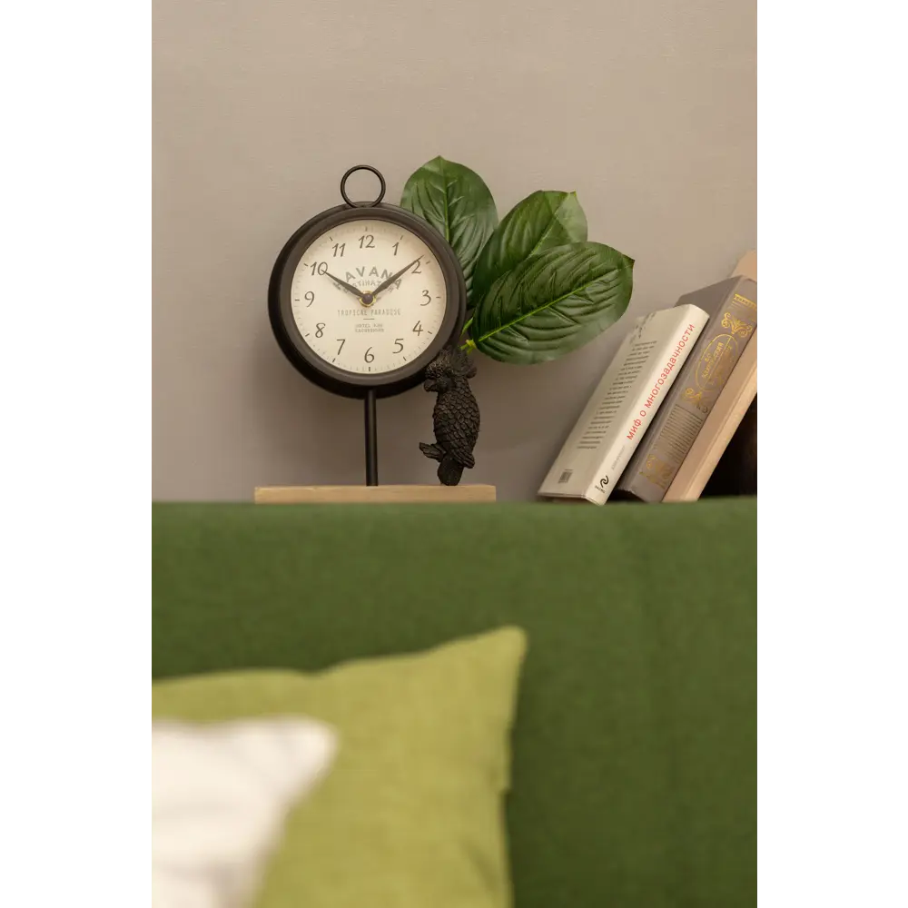 Часы настольные Atmosphera с цветком 9.2x28.5x19 см 179416 STLM-2136451 - Вид №5