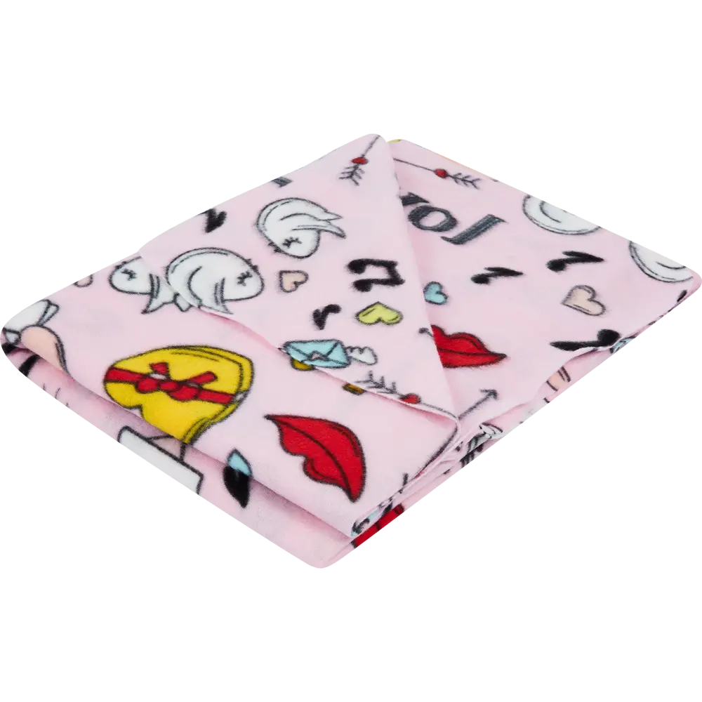 Плед Little Bird 120х150 см флис цвет разноцветный 85498476 STLM-2033408 Ardenza 
