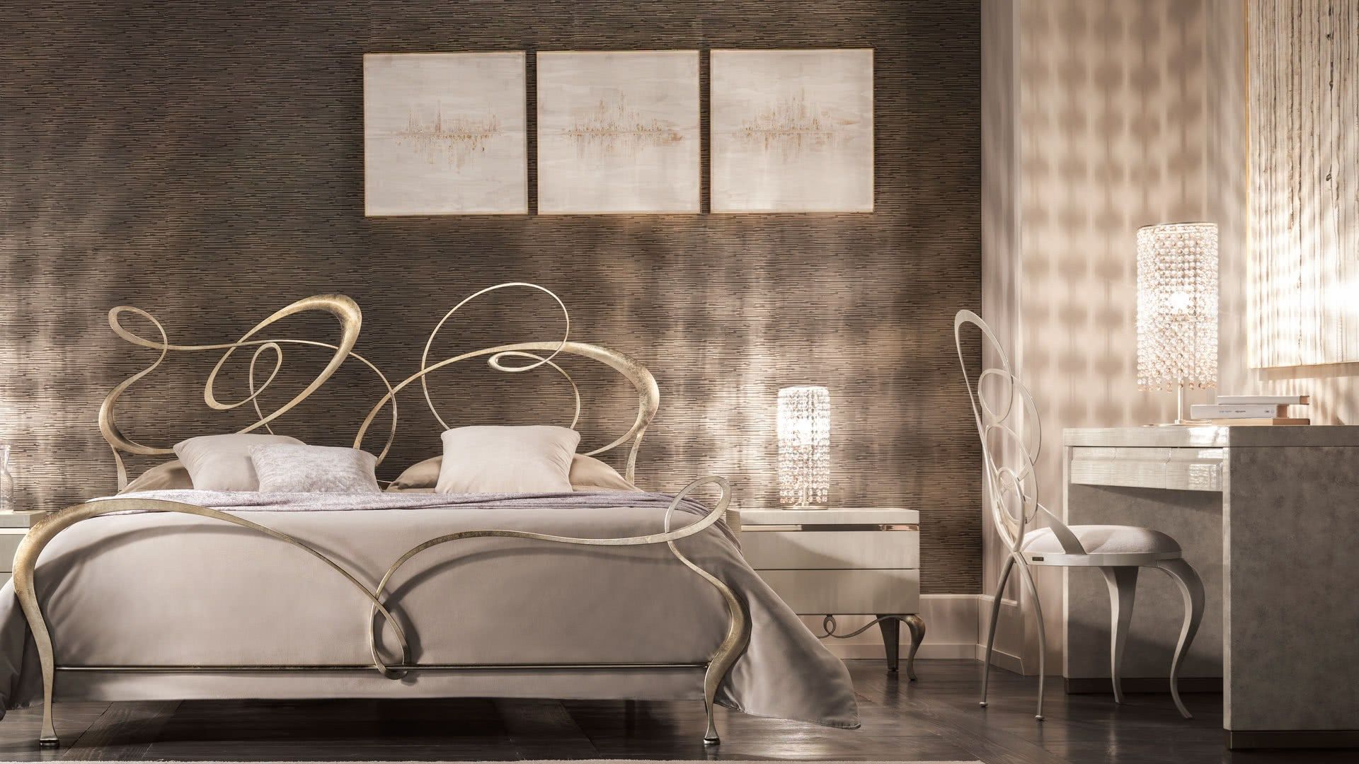 Железный стул с высокой спинкой Cantori гири ARCH-00149966 - Вид №1