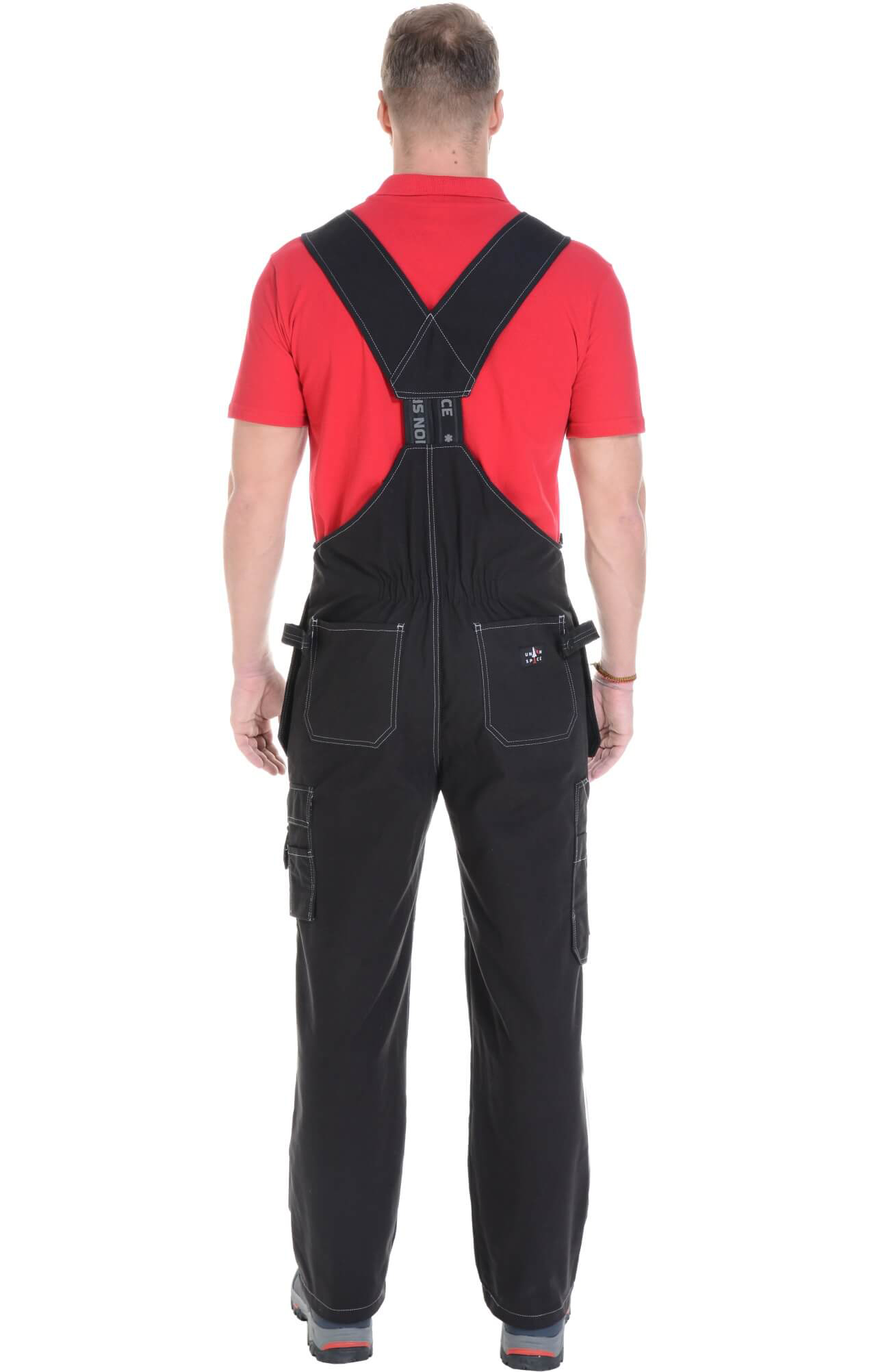 62307 Полукомбинезон  черный Union Space  Летняя спецодежда  размер 48-50/170-176  - Вид №5