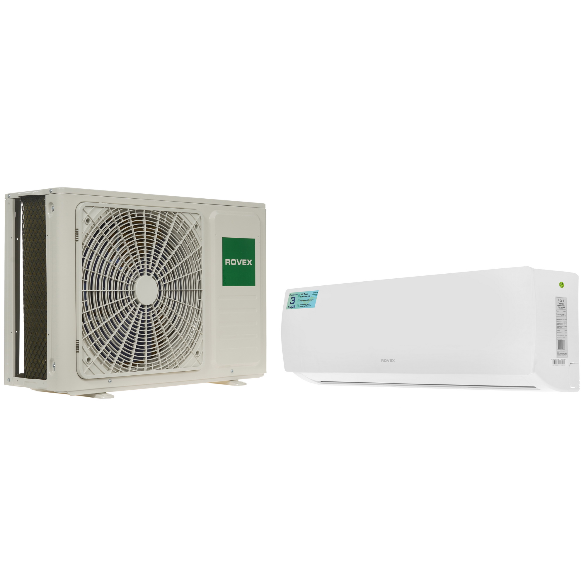 8173462 Кондиционер настенный сплит-система Rovex RS-18CST4/RS-18CST4 белый STDN-0138803