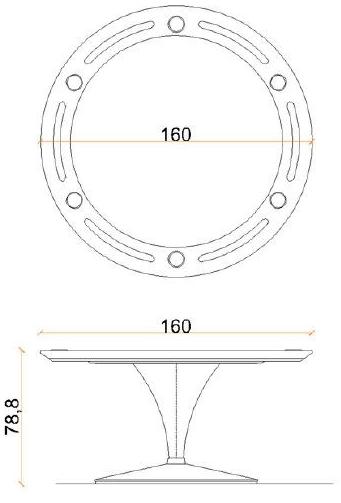 Vismara Design Круглый покерный стол Luxury entertainment sun-id-1450911 - Вид №3