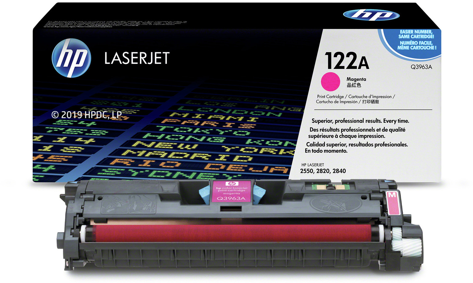 Q3963A color laserjet magenta print cartridge HP Santreyd  - Вид №1