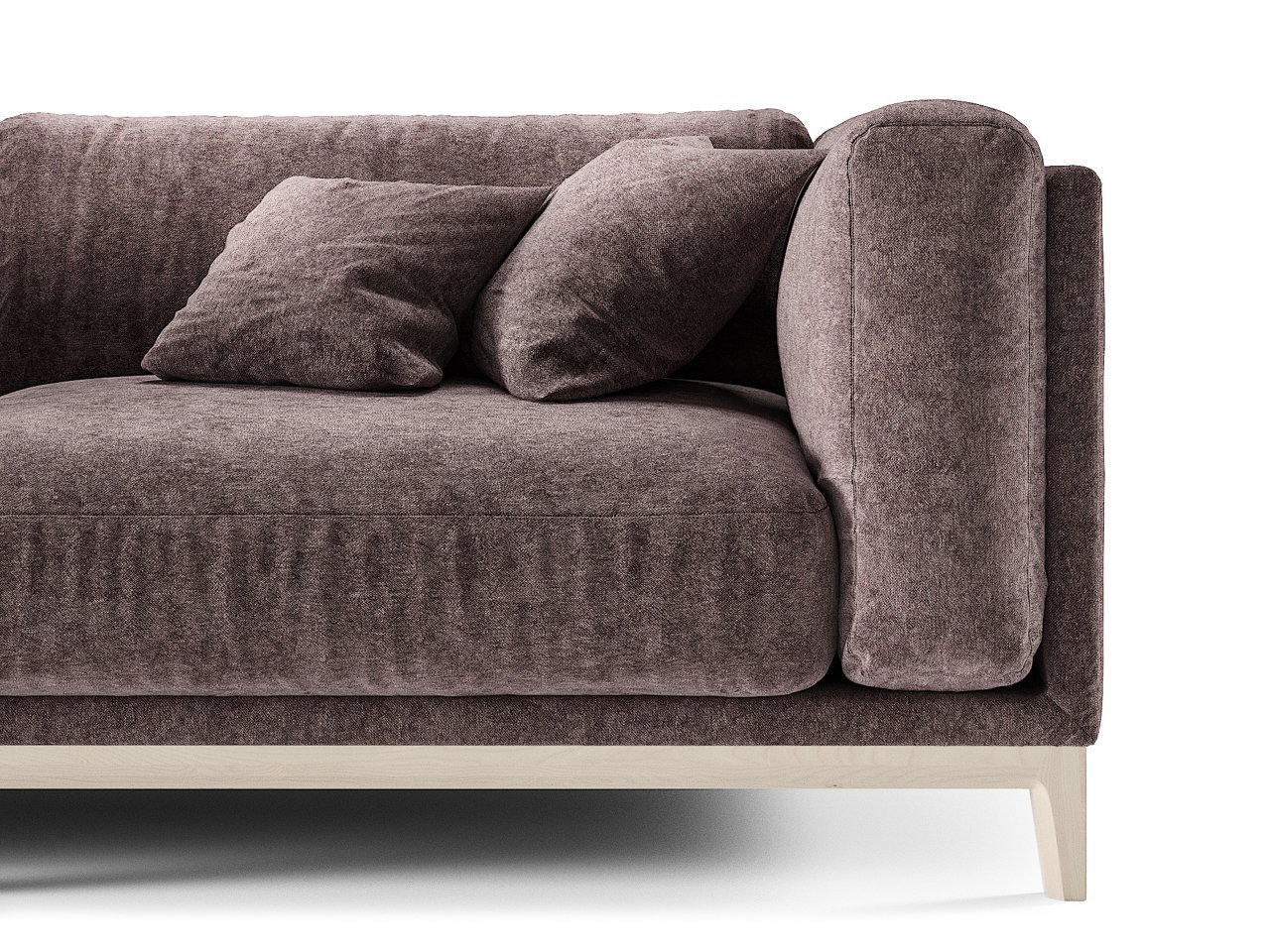 Диван Case прямой коричневый THE IDEA ДИЗАЙНЕРСКИЕ 210511 Коричневый  - Вид №3