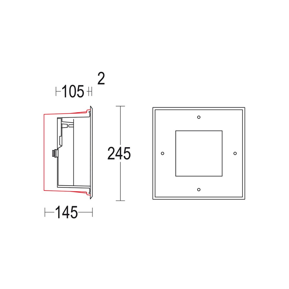 MaxiSpia R SQ Ghidini Spia SQ .15 Нержавеющая Сталь  - Вид №1