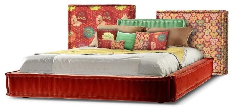 Roche Bobois Кровать с обивкой из ткани Mah jong sun-id-1395477 - Вид №2