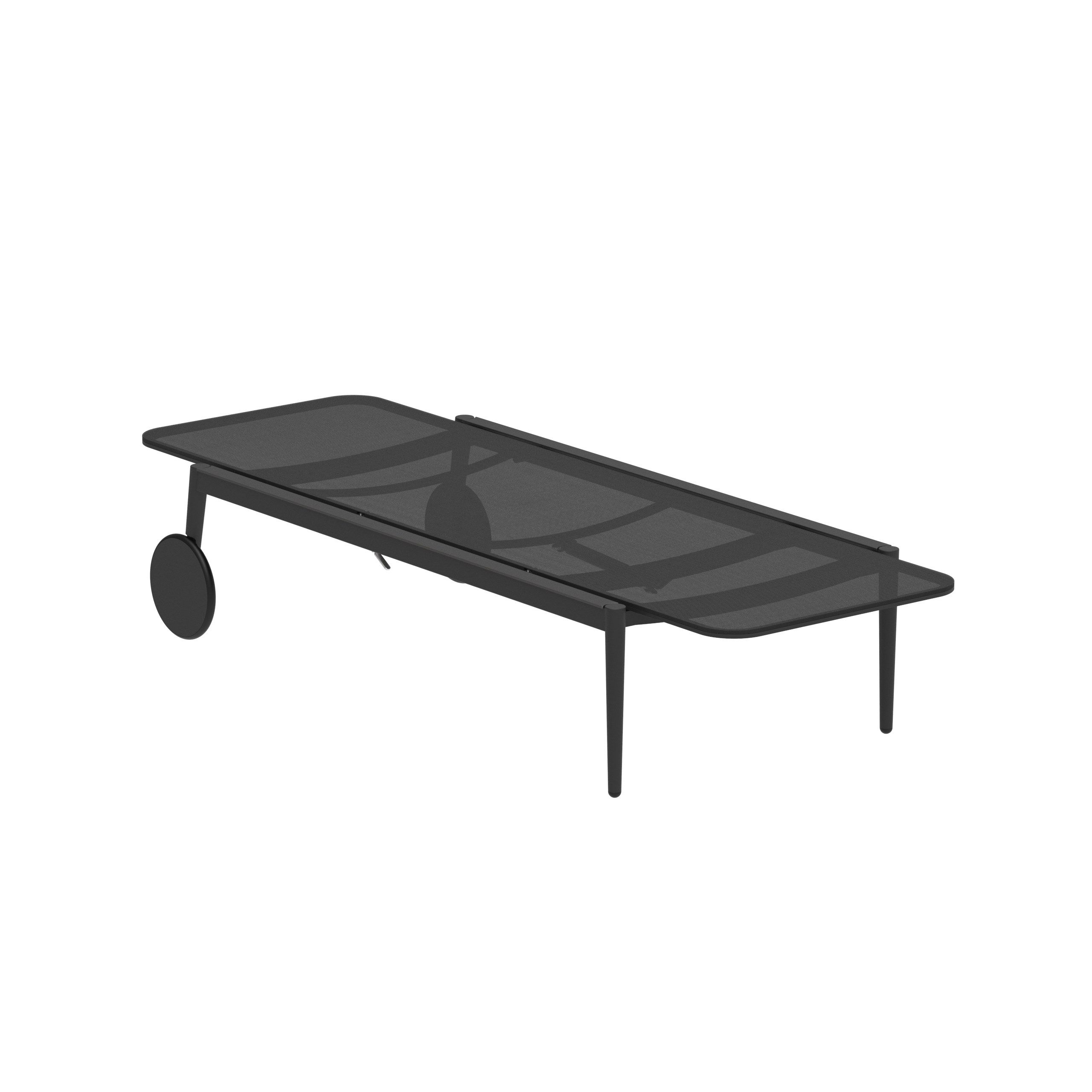 Шезлонг с откидной спинкой Batyline® с колесами Royal Botania Styletto ARCH-00027925 - Вид №4