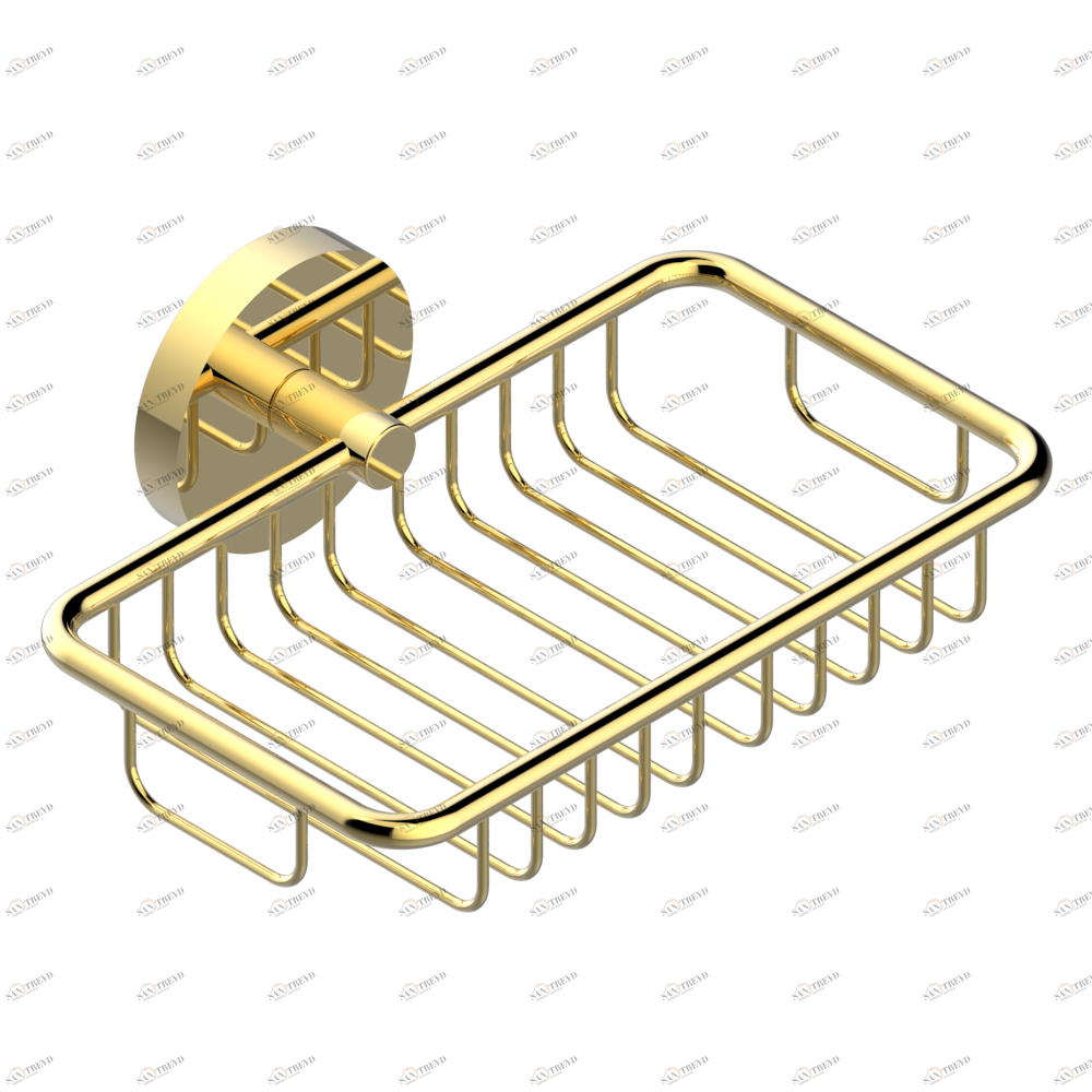 G6A-620 Мыльница-сетка с фланцем 160 x 95 мм Thg-paris Metamorphose Покрытие PVD золотистый цвет G6A-620 CAT.F