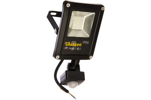 15897393 Светодиодный прожектор c датчиком движения FAD-0017-10 00-00002169 GLANZEN