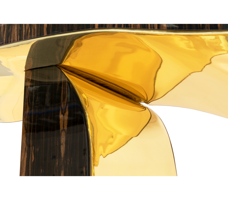 0-167 Консоль Lapiaz из черного дерева Boca Do Lobo  - Вид №2