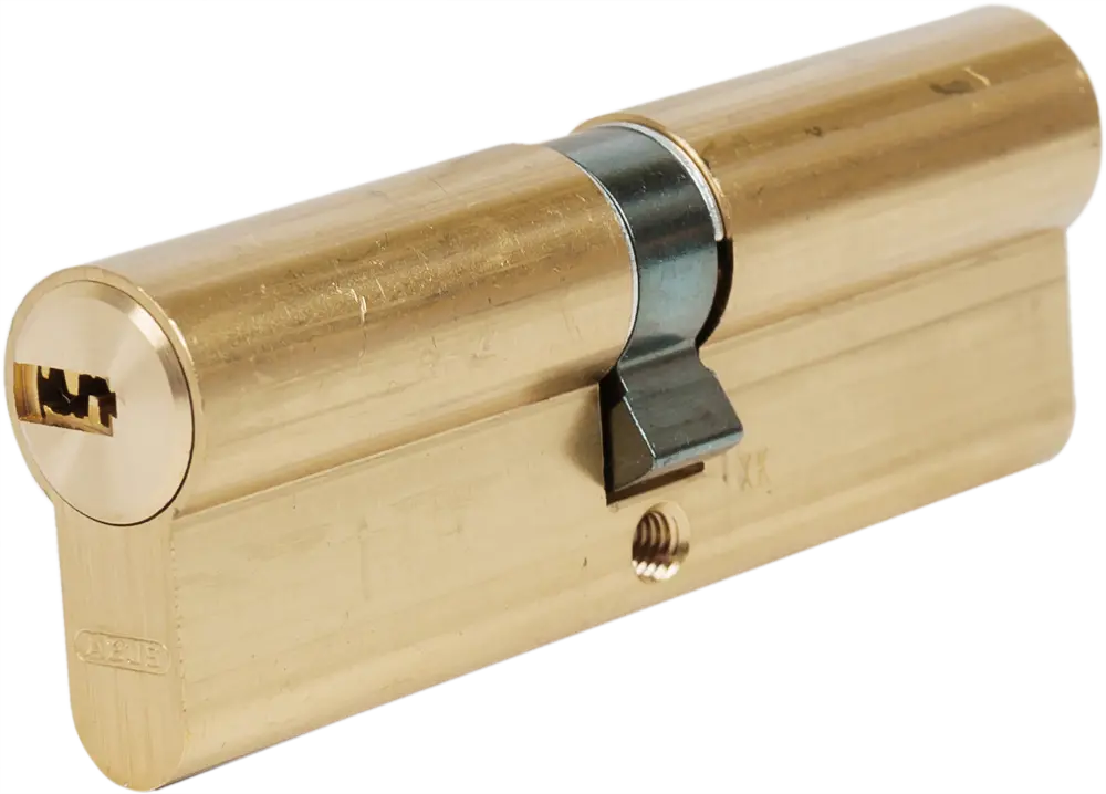 82441688 Цилиндр Abus D6MM, 45x45 мм, ключ/ключ, цвет золото STLM-0027360
