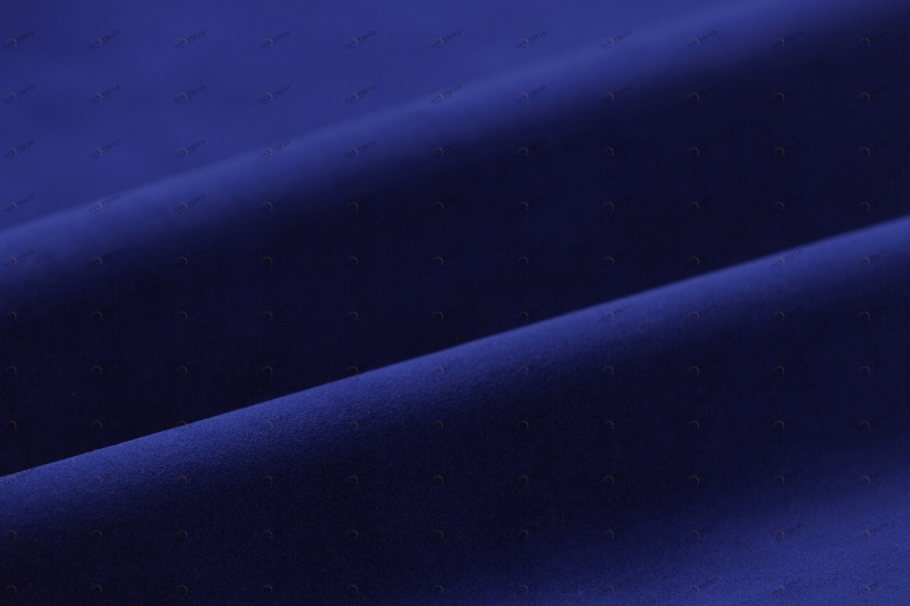 COLORISTICA Ткань мебельная  Микровелюр  NEWФантазия Синий fantaziya-col-22