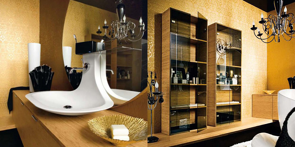 Комплект мебели для ванной комнаты Maori 98/99 Cerasa Maori MAORI9899 - Вид №1