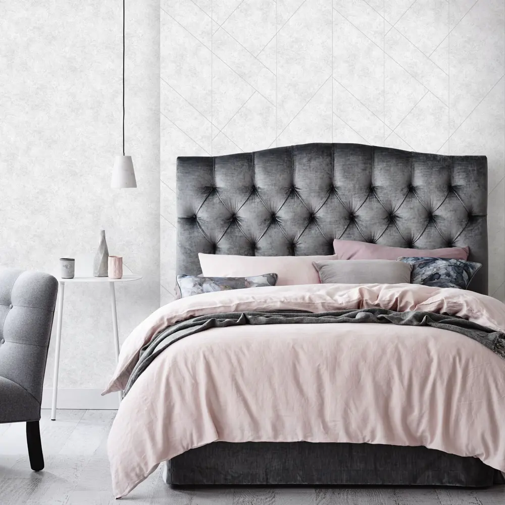 Флизелиновые обои Erismann Maison серые с виниловым покрытием 89392225 STLM-1462616 - Вид №4