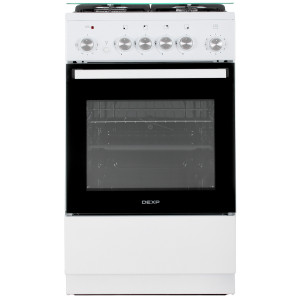 9082371 Комбинированная плита DEXP M25-1W белый