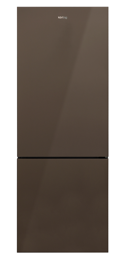 5343186 Холодильник с морозильником   Korting KNFC 71928 GBR коричневый STDN-0058716