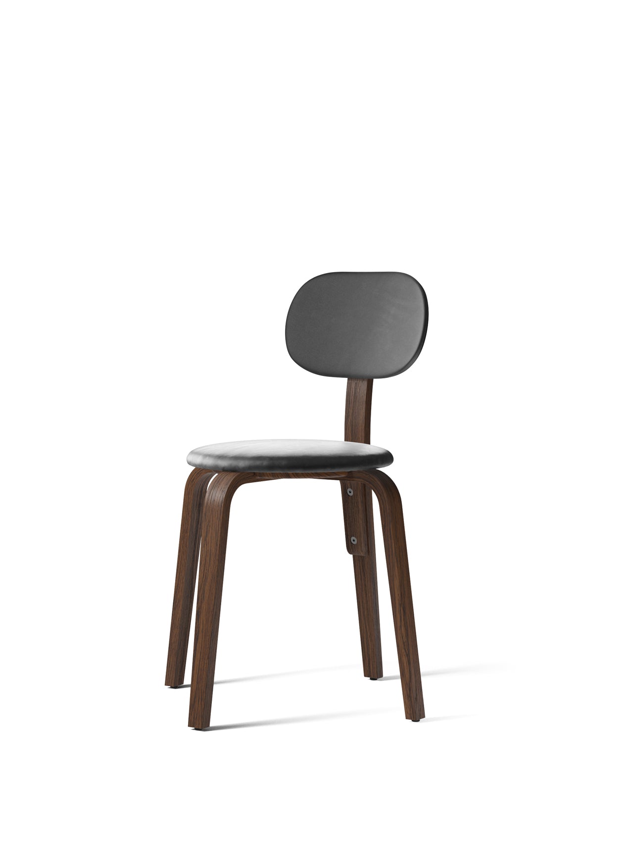 5709262042579 Afteroom Plus, Обеденный стул на деревянной основе, обитый LuceLight  - Вид №33