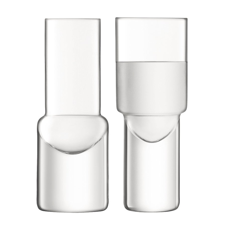Набор из 2 стопок vodka 50 мл LSA INTERNATIONAL ДИЗАЙНЕРСКИЕ 00-3894747 Прозрачный  - Вид №4